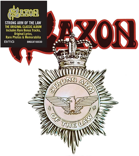 Picture of Strong Arm Of The Law by Saxon [CD]