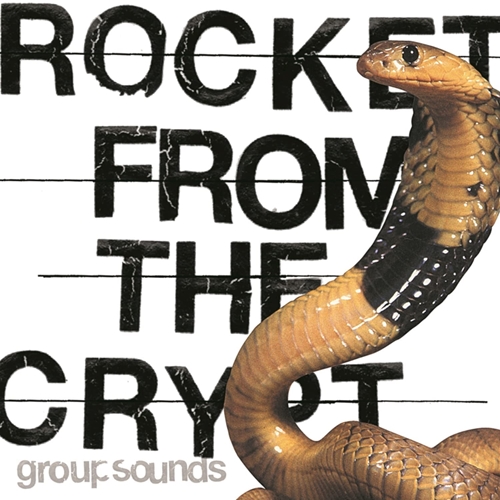 Picture of GROUP SOUNDS (LIMITED EDITION ORANGE W/ BLACK & WHITE SPLATTER 1LP)  by ROCKET FROM THE CRYPT