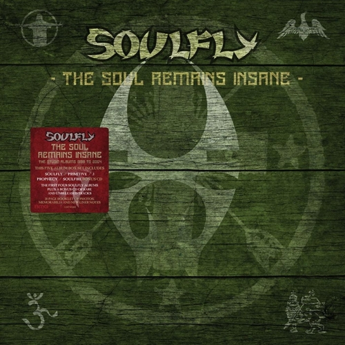 Picture of The Soul Remains Insane: The Studio Albums 1998 to 2004  by Soulfly