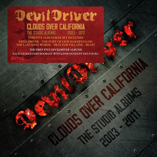 Picture of Clouds Over California : The Studio Albums 2003 – 2011 by DevilDriver [5 CD]