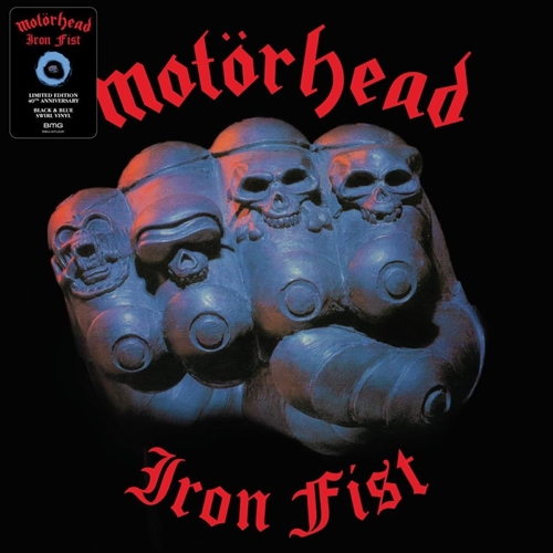 Picture of Iron Fist (40th Anniversary Limited Edition) (Black & Blue Swirl Vinyl)  by Motorhead