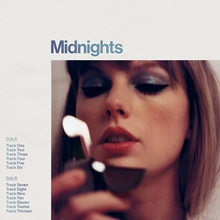 Picture of Midnights (Moonstone Blue vinyl) by Taylor Swift [LP]