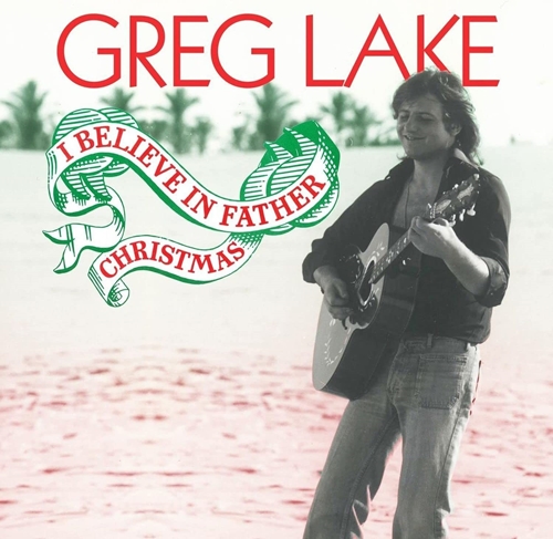 Picture of I Believe in Father Christmas ( Red Transparent Vinyl)  by Greg Lake