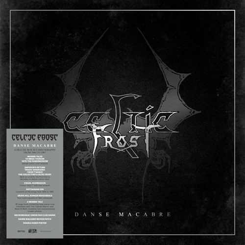 Picture of DANSE MACABRE (Splatter Vinyl, 7” single, cassette, 40 Page Book, USB, badge, patch & poster)  by CELTIC FROST