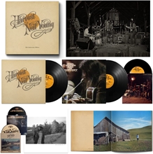 Picture of Harvest (50th Anniversary Edition) by NEIL YOUNG  [2 LP, 2 DVD,Poster, Lithograph, 48 page hard cover book] [