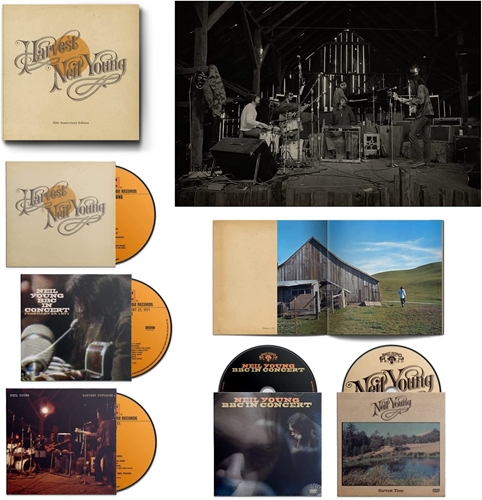 Picture of Harvest (50th Anniversary Edition) by NEIL YOUNG [ [3 CD, 2 DVD, Poster, 60 page hard cover book]