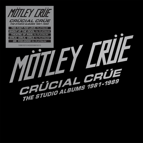 Picture of Crucial Crue - The Studio Albums 1981-1989 (Limited Edition CD Box) by Motley Crue [5 CD]
