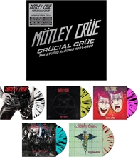Picture of Crucial Crue - The Studio Albums 1981-1989 (Limited Edition LP Box) by Motley Crue [5 LP]
