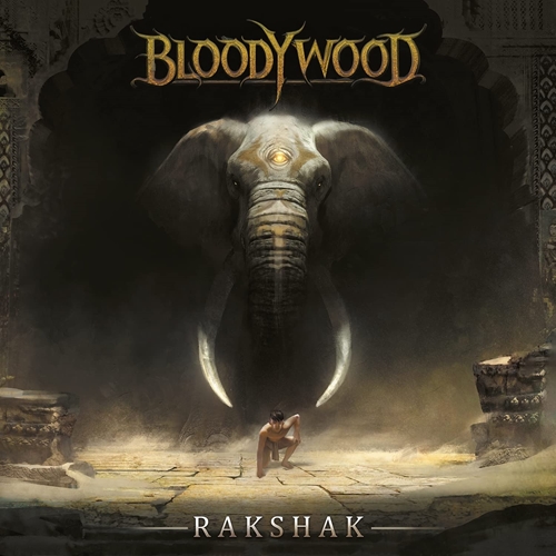 Picture of Rakshak by Bloodywood (White/Blue/Black Marbleld Vinyl) by Bloodywood  [LP]