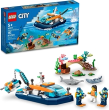 Picture of LEGO-City Exploration-Explorer Diving Boat