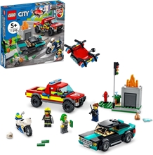 Picture of LEGO-City Fire-Fire Rescue & Police Chase