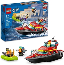 Picture of LEGO-City Fire-Fire Rescue Boat