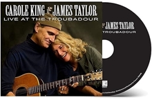 Picture of LIVE AT THE TROUBADOUR  by TAYLOR,JAMES & KING,CAROLE