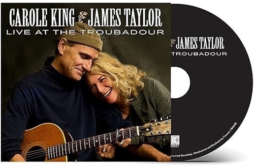 Picture of LIVE AT THE TROUBADOUR  by TAYLOR,JAMES & KING,CAROLE