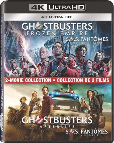Picture of Ghostbusters: Afterlife / Ghostbusters: Frozen Empire - Multi-Feature (2 Discs) (Bilingual) [UHD]