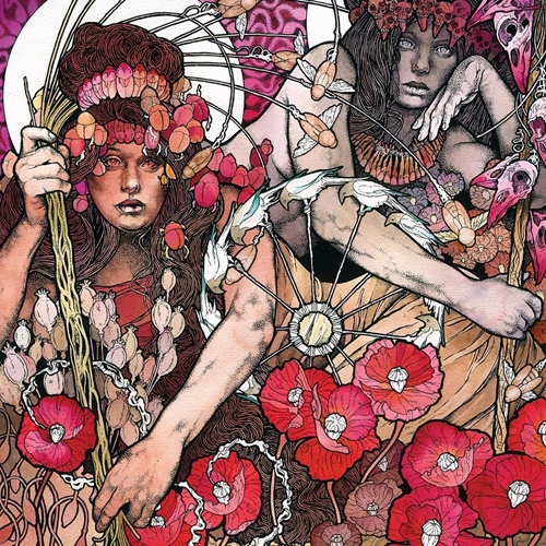 Picture of Red Album Red, Milky Clear and Black Ripple Effect by Baroness [LP]