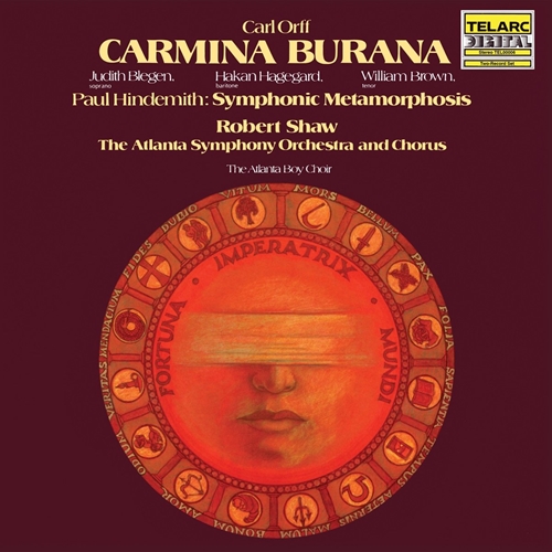 Picture of ORFF CARMINA BURANA(2LP)  by SHAW R/ATLANTA SYMP ORCHES