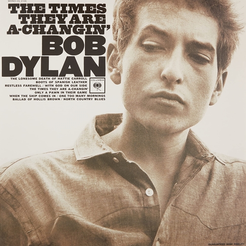 Picture of The Times They Are A Changin'  by Bob Dylan