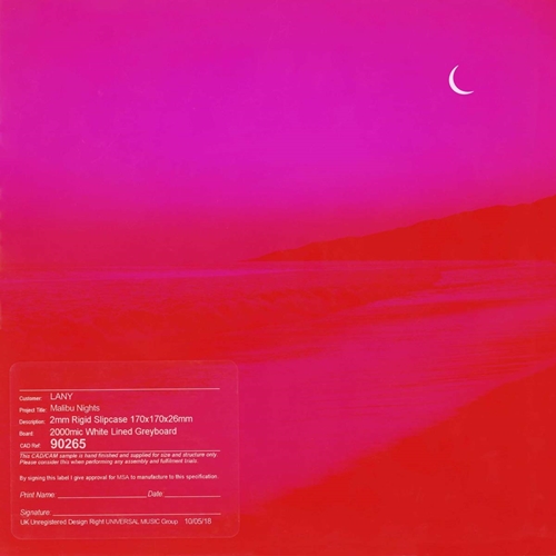 Picture of MALIBU NIGHTS(LP)  by LANY