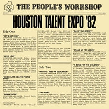 Picture of HOUSTON TALENT EXPO '82 (LP)                                       by THE PEOPLE'S WORKSHOP   