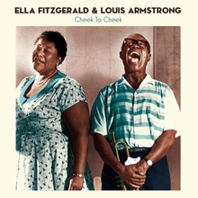 Picture of CHEEK TO CHEEK (LP)  by FITZGERALD ELLA & ARMSTRONG LO