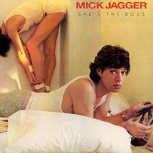 Picture of SHE'S THE BOSS(LP)  by MICK JAGGER