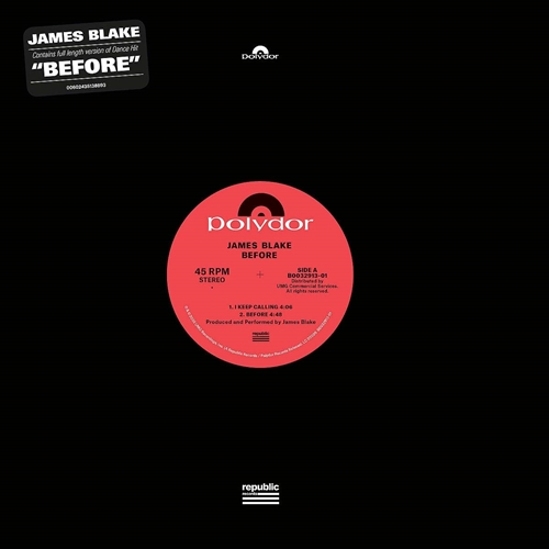 Picture of BEFORE(LP)  by JAMES BLAKE