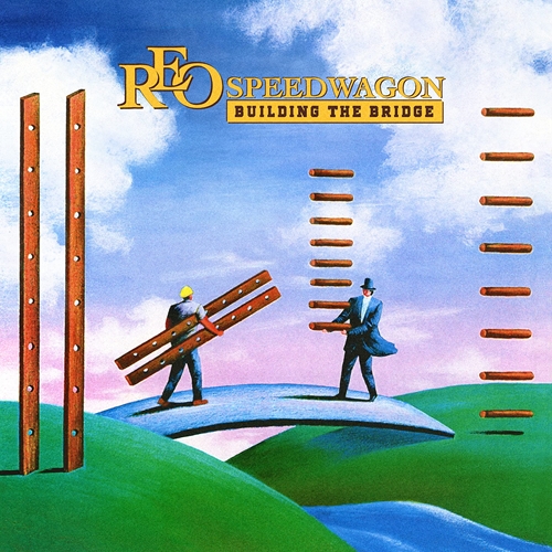 Picture of BUILDING THE BRIDGE(LP)  by REO SPEEDWAGON