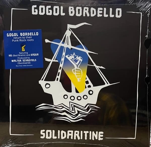 Picture of SOLIDARITINE (Indie Blue Vinyl)  by GOGOL BORDELLO