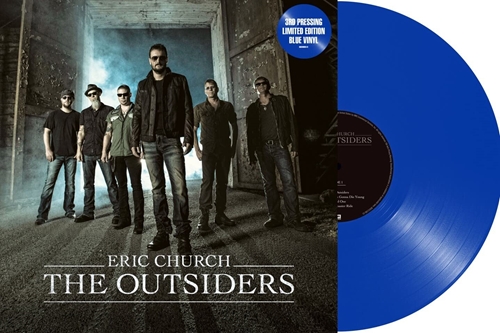 Picture of OUTSIDERS,THE(2LP BLUE)  by ERIC CHURCH