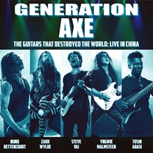 Picture of Generation Axe: Guitars That Destroyed That World (Splatter Color Lp)  by Generation Axe