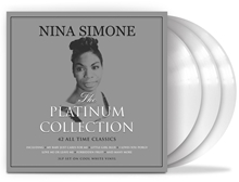 Picture of PLATINUM COLLECTION  (3LP WHITE VINYL)  by NINA SIMONE