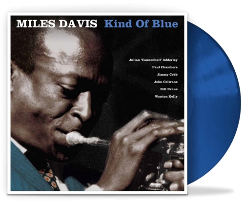 Picture of KIND OF BLUE  (BLUE VINYL)  by MILES DAVIS