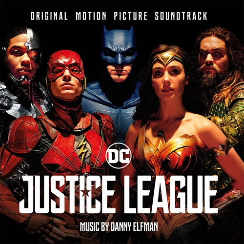 Picture of Justice League (Flaming Coloured Vinyl)  by Original Motion Picture Soundtrack