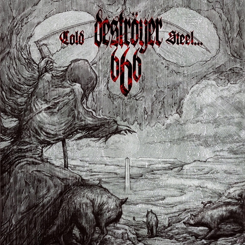 Picture of Cold Steel...For An Iron Age (Ltd. Ed. Gatefold Lp On Silver And Dark Green Vi  by Destroyer 666