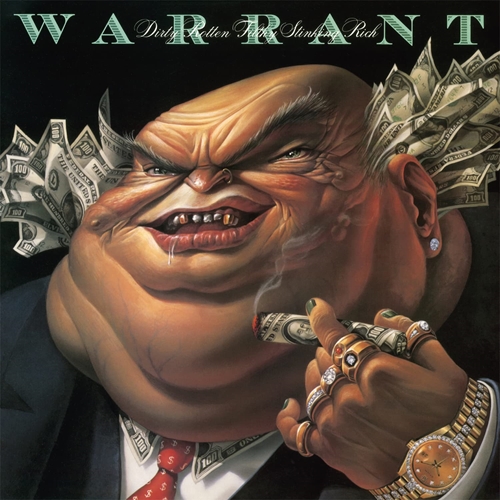 Picture of Dirty Rotten Filthy Stinking Rich (Clear Vinyl)  by Warrant