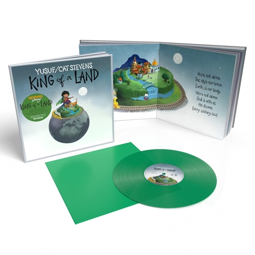 Picture of King of a Land (+ 36-Page Booklet) (LTD ED Green LP)  by Yusuf / Cat Stevens