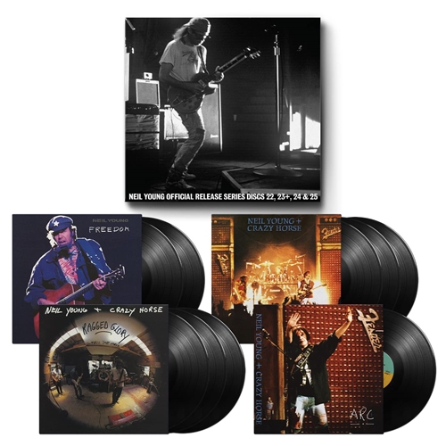 Picture of Official Release Series Discs 22, 23+, 24 & 25 (9LP)  by Neil Young