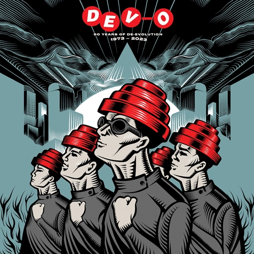 Picture of De-Evolution 1973-2023 (Indie Exclusive - RED & BLUE)  by DEVO