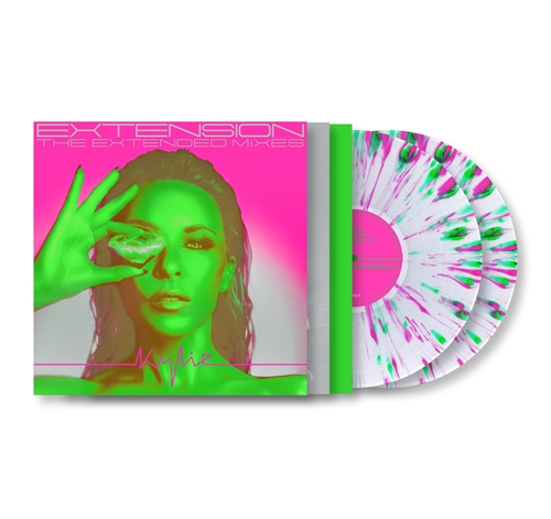 Picture of Extension (The Extended Mixes)(Double Splatter Vinyl)(2LP)  by Kylie Minogue