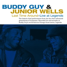 Picture of Last Time Around (Live) (Blue & Red Marbled Vinyl) (LP)  by Buddy Guy & Junior Wells