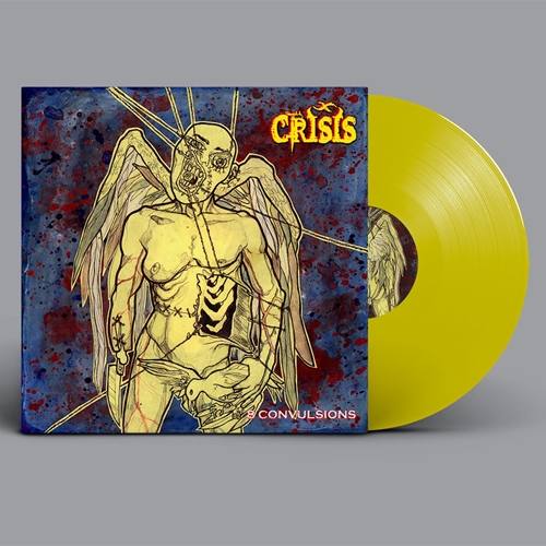 Picture of 8 Convulsions (Yellow Vinyl) (LP)  by Crisis