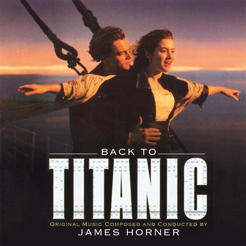 Picture of Back To Titanic (Silver & Black Marbled Vinyl) (LP) by OST