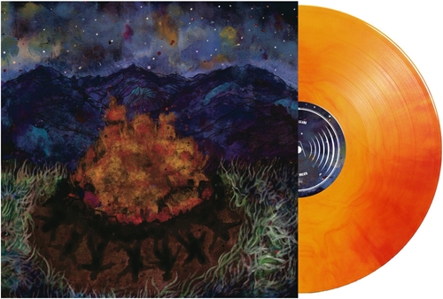 Picture of Obsidian Wreath (Yellow/Oxblood Galaxy Vinyl) (LP)  by Infant Island