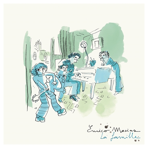 Picture of LA FAMILLE (LP)  by MACIAS ENRICO