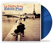 Picture of LA VIE EN ROSE sings in English blue vinyl