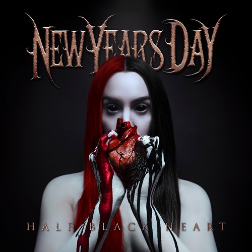 Picture of Half Black Heart (Silver Lp) (LP)  by New Years Day