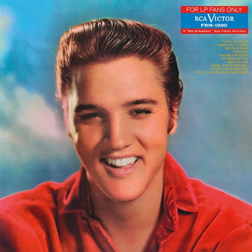 Picture of For Lp Fans Only (Blue Vinyl) (LP)  by Elvis Presley