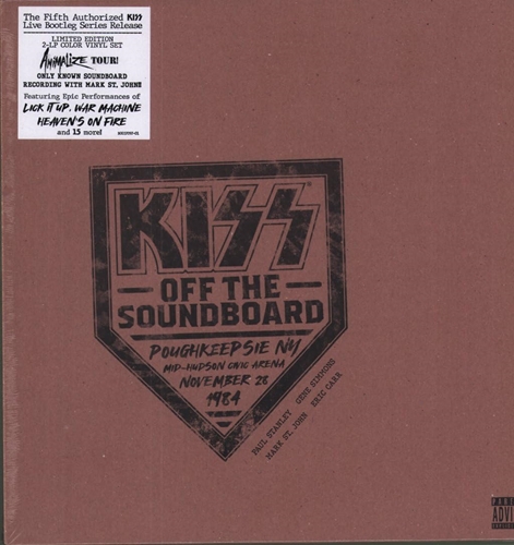 Picture of KISS OFF THE SOUNDBOARD (2LP)  by KISS