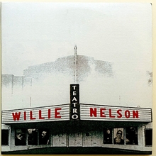 Picture of TEATRO (LP TRANSLUC RED LP)  by WILLIE NELSON